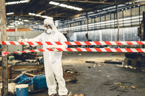 Professional Hoarding Cleanup technician working in Granville, OH